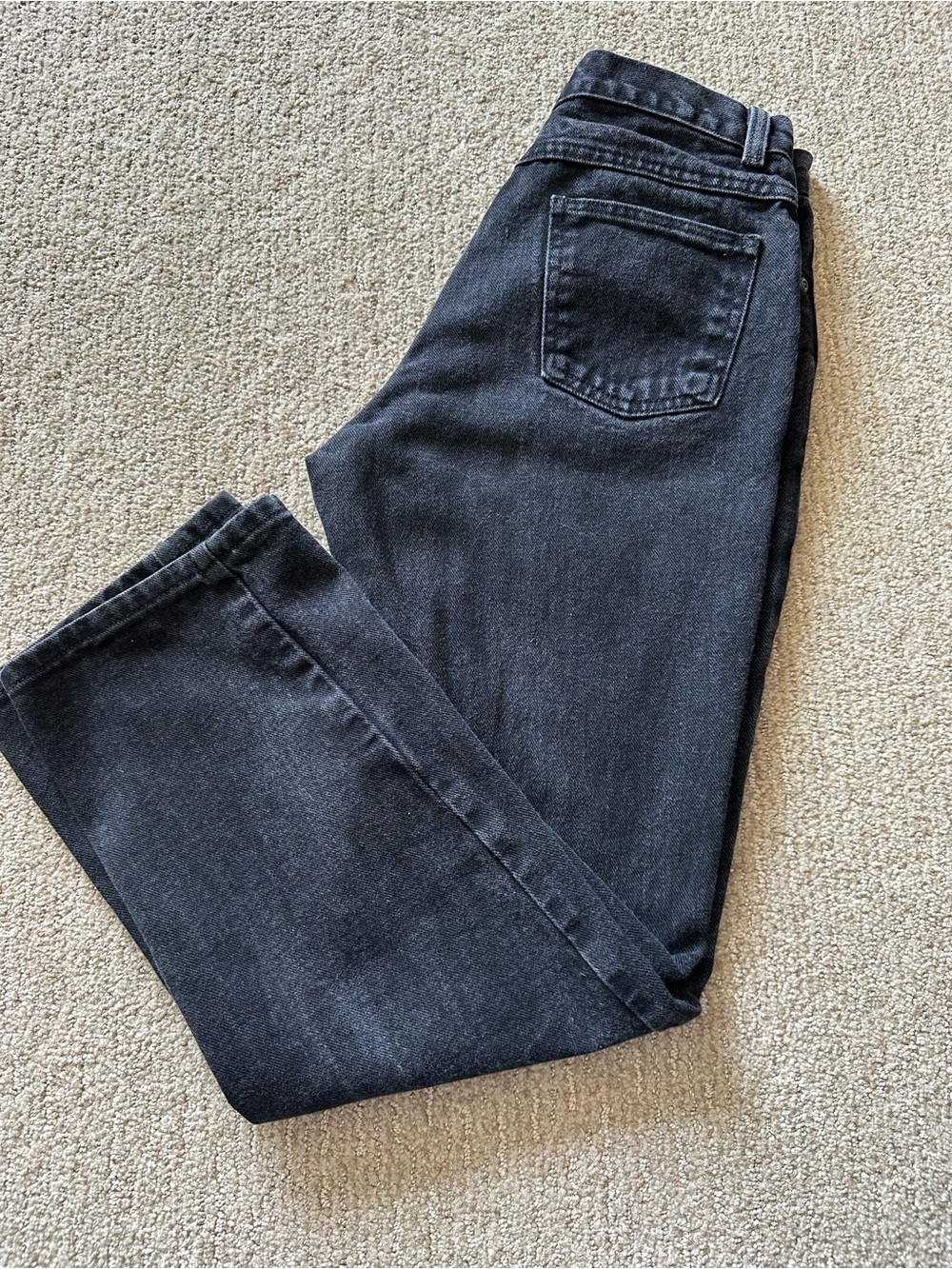 Vintage Penmans Black Straight Leg Jeans High Rise Grunge Mom Denim 90’s 6Petite